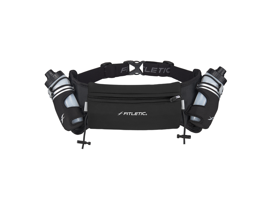 FITLETIC Hydra 16 Hydration Belt - BLACK